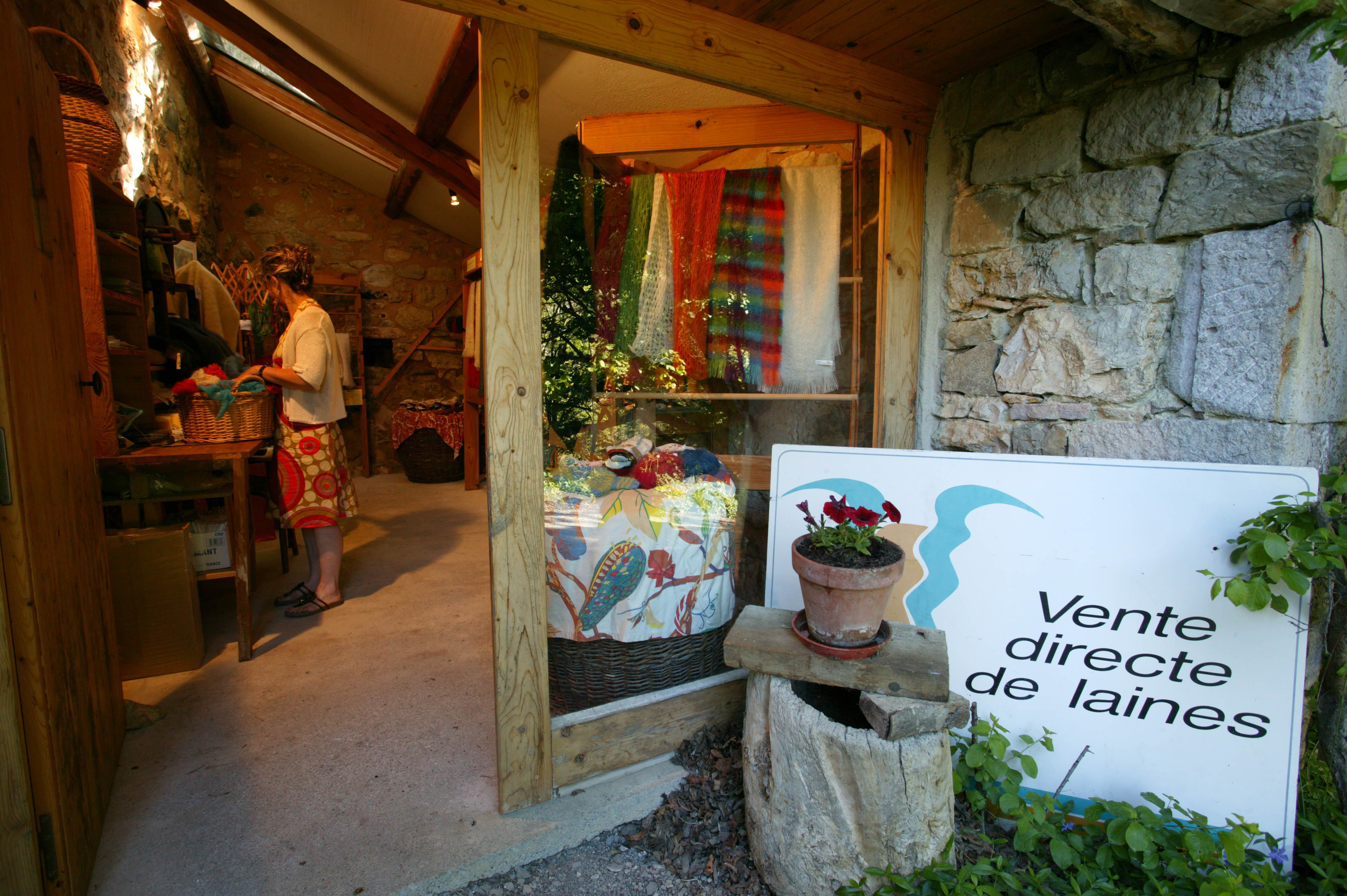 Gants mohair et soie  La Ferme de la Montagne