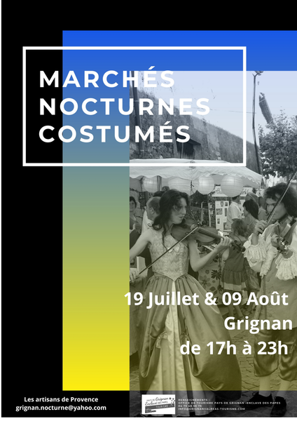 Marché Nocturne Costumé - Grignan