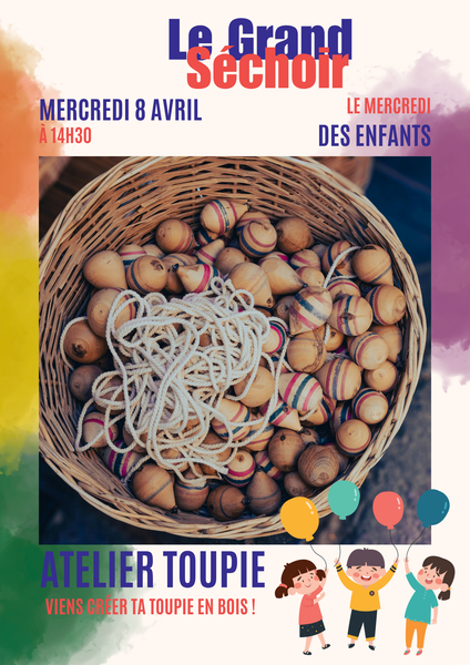 Mercredi des enfants - atelier toupie_Vinay