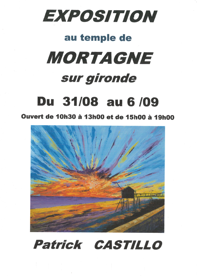 Exposition de peintures
