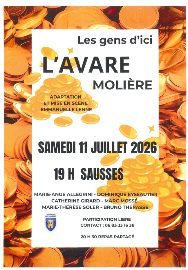 Théâtre - L'Avare de Molière