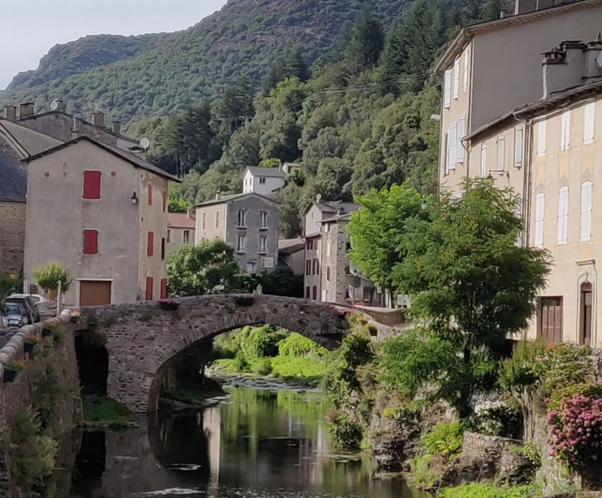 le village de st André de Valborgne