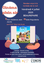 Cinéma plein air BEAUREPAIRE