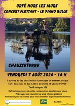 Urfé hors les murs : Concert flottant - Le Piano Bulle_Chausseterre