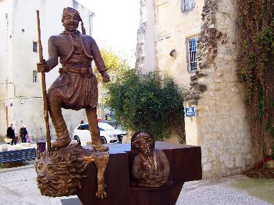 Statue de Tartarin et d'Alphonse Daudet, Tarascon - photo 2