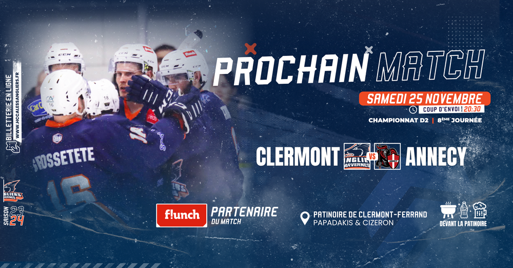 Les Sangliers Arvernes vs Annecy