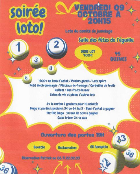 Loto du comité de jumelage