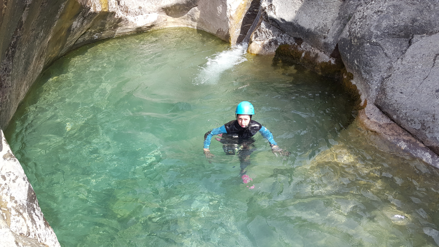 Sortie canyoning avec Actions