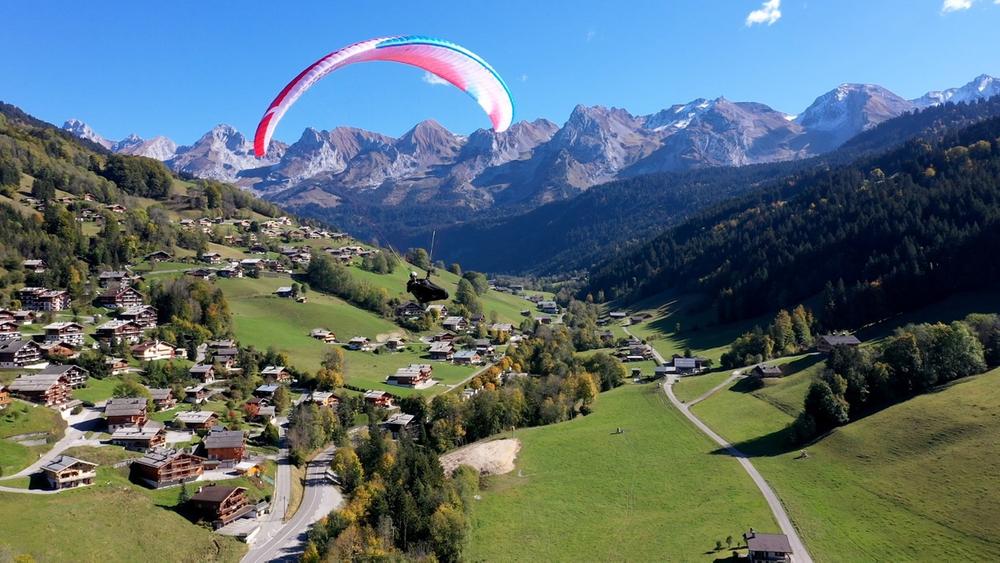 parapente au Grand-Bornand