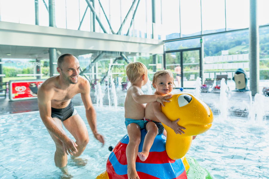 Bébés plouf piscine Saint-Gervais