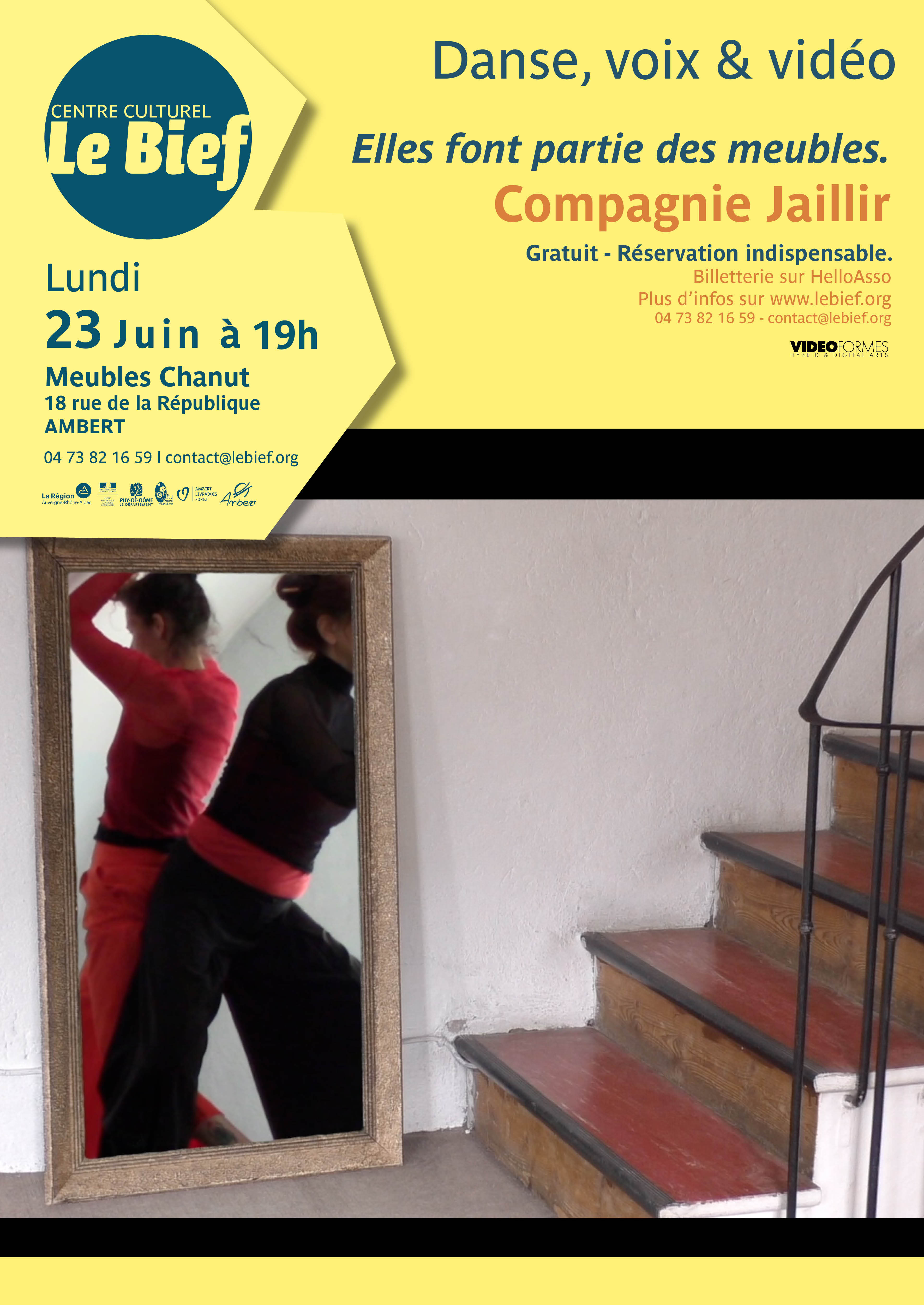 Spectacle « Elles font partie des meubles » // Ambert