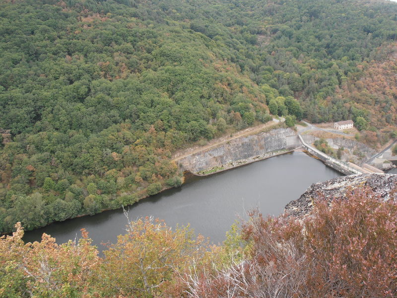 Site de pêche - Barrage de Queuille