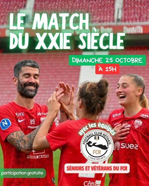 Le match du XXIe siècle - Encourageons la mixité !