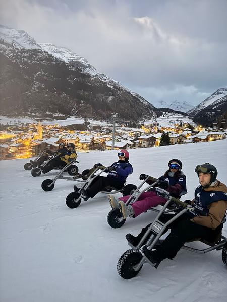Moutain kart sur neige Moutain kart sur neige