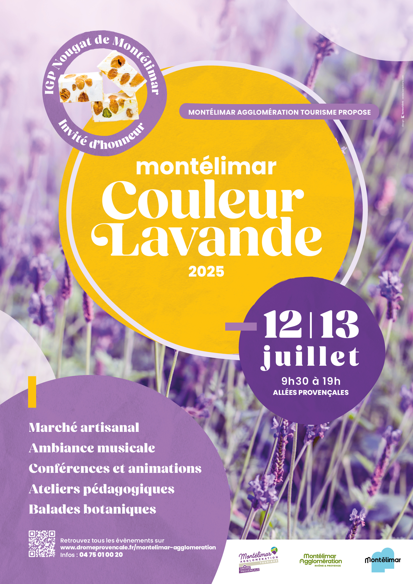 Séjour Montélimar Couleur Lavande