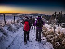 Veillée nordique avec repas montagnard à la Ferme Auberge Linossier_Burdignes