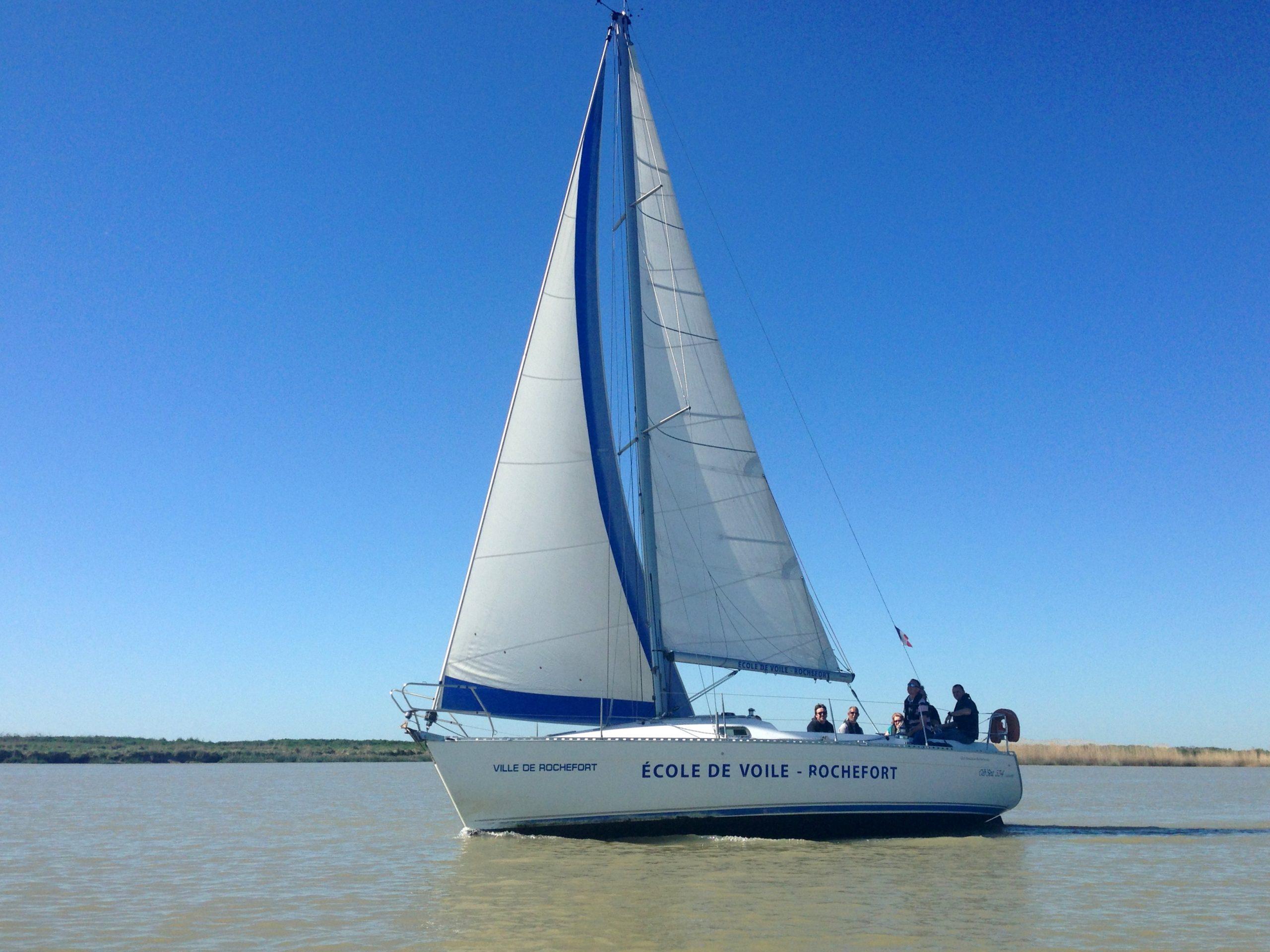 Balade gourmande en voilier vers l'ile Madame