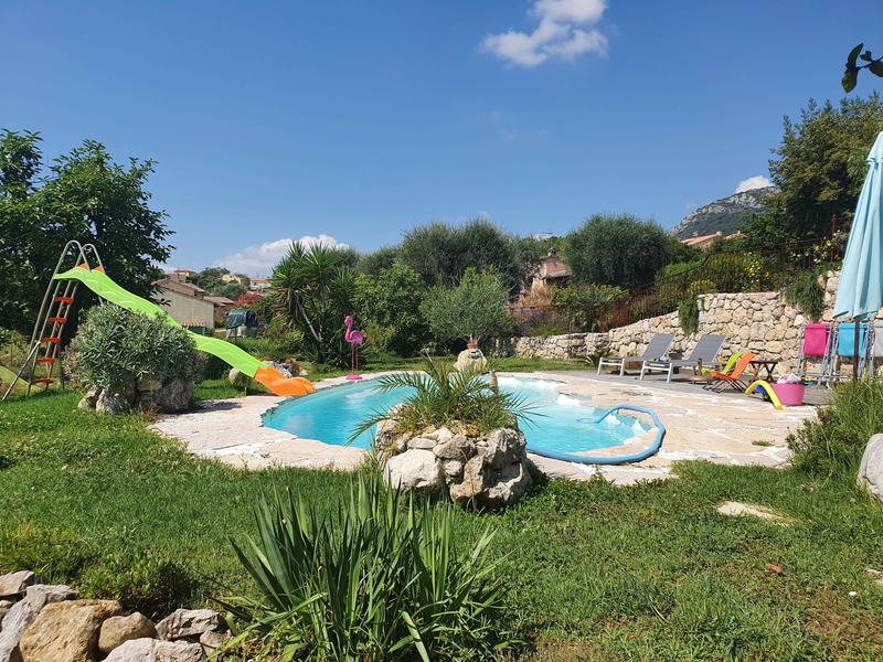 Gîte Olidom-Piscine et flamands roses-Saint Jeannet-Gîtes de France Alpes-Maritimes