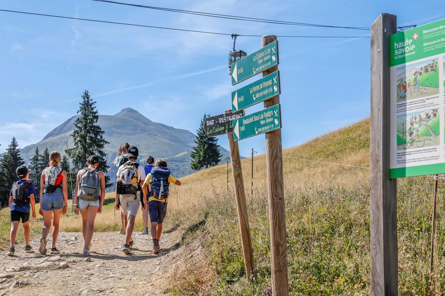 Le Mont d'Arbois au départ du Bettex