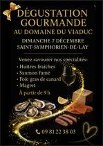 Dégustation de produits festifs