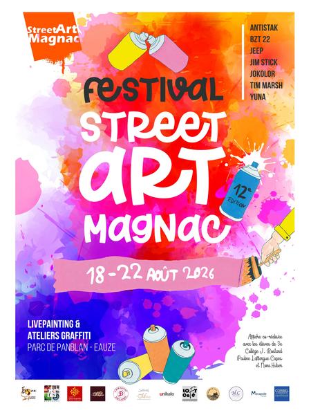 Festival Street'Art'Magnac 12ème édition_Eauze