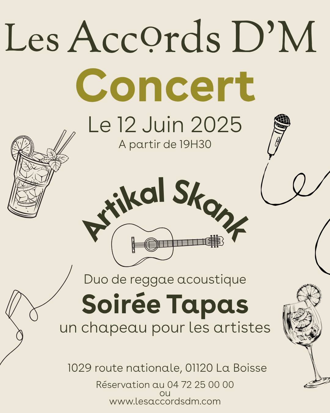 Concert live Artikal Skank_La Boisse