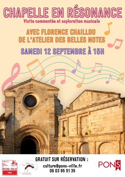 Chapelle en résonance - exploration musicale & visite commentée