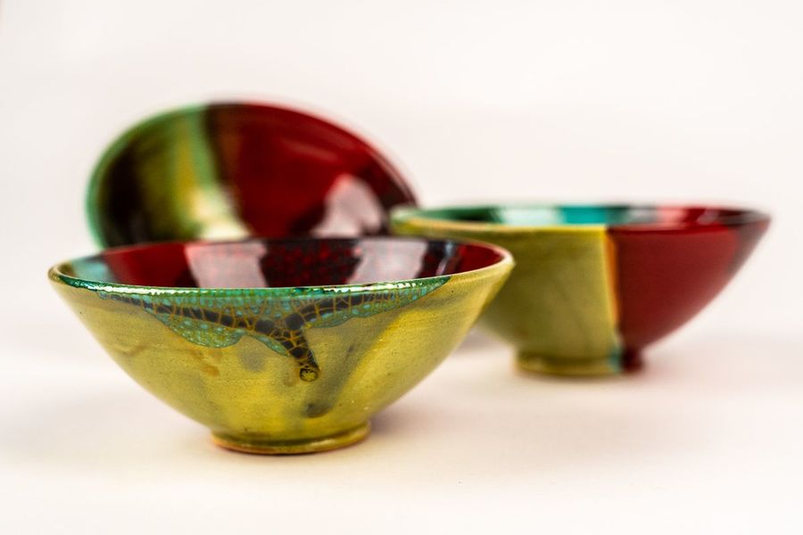 assiette Muriel Lacaze La tour d'Aigues