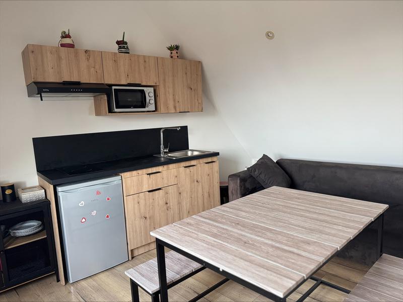 Cuisine du meublé Écrin de bien-être - Balnéo proche ViaRhona à St Victor de Morestel