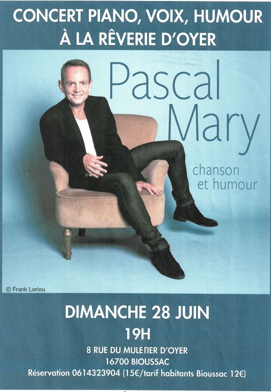 Concert piano, voix, humour
