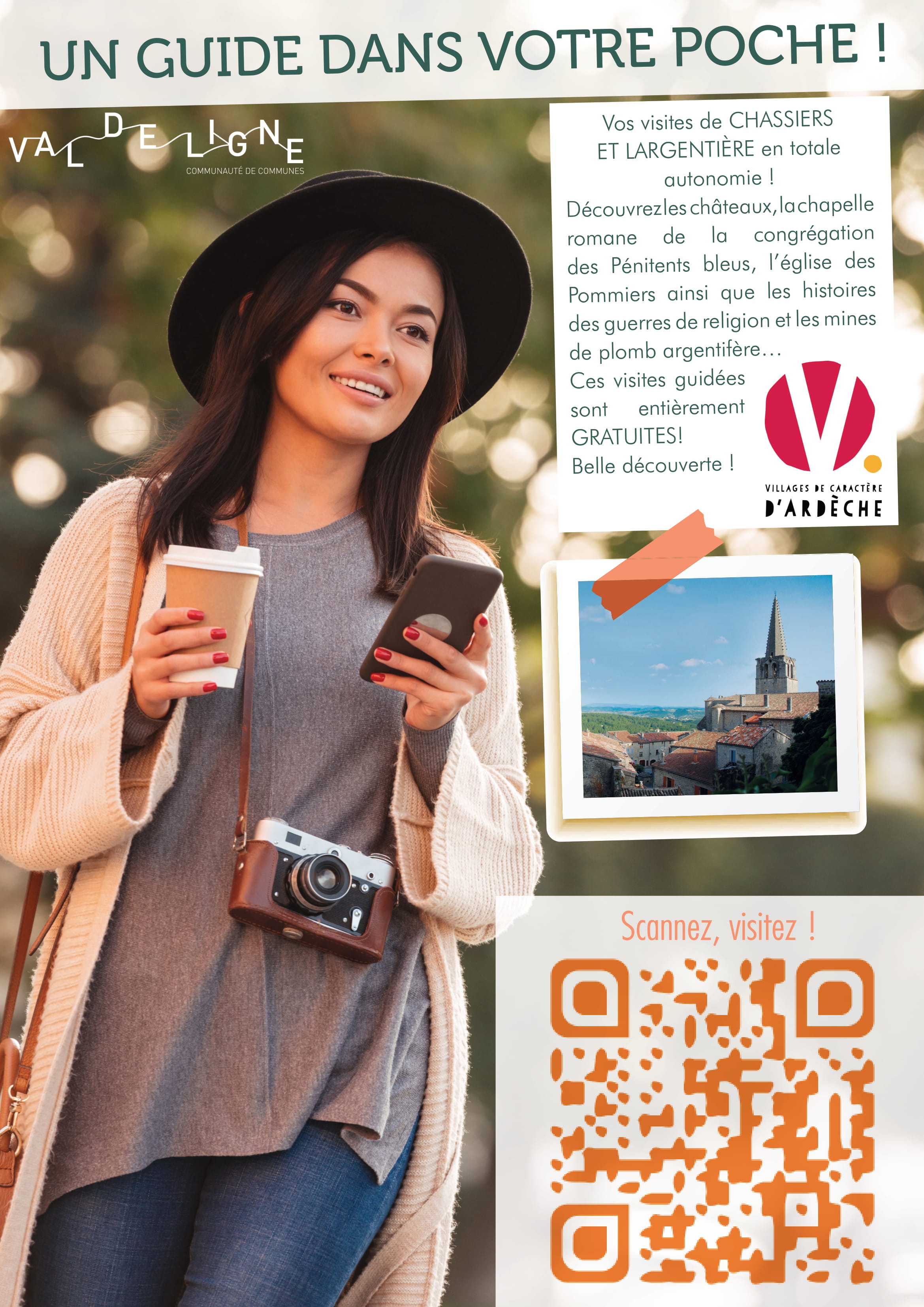 Audioguide : visite guidée du village de Largentière