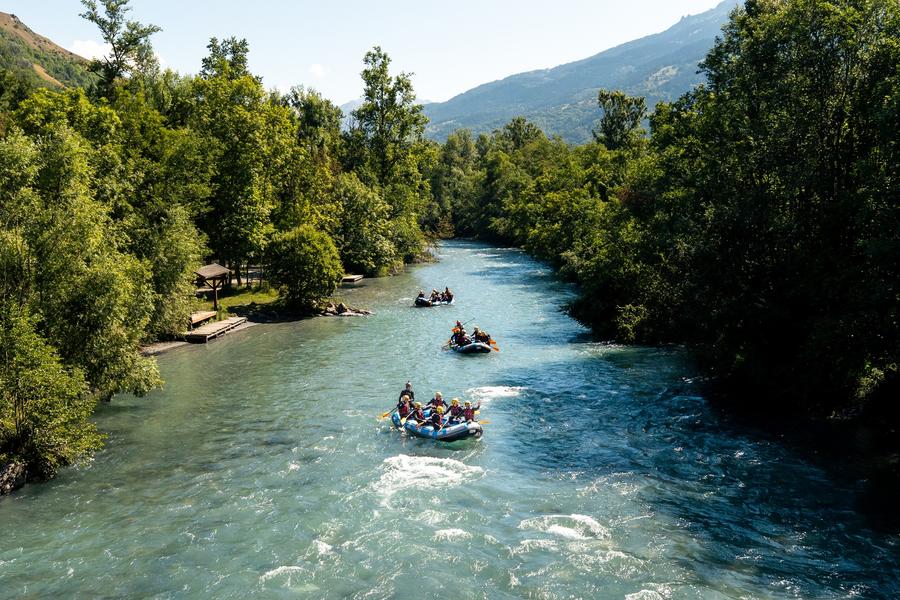 Descente en rafting