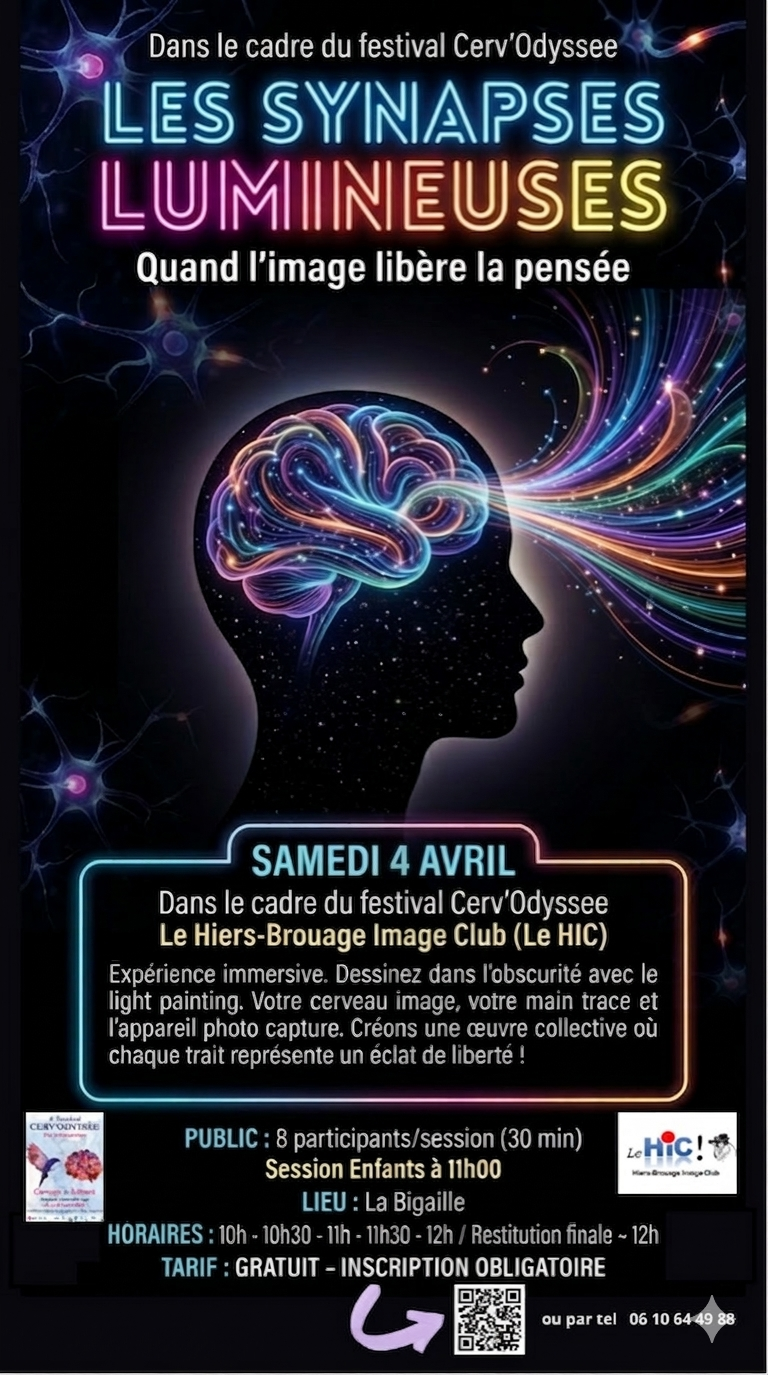 Atelier photo : Les synapses lumineuses – Quand l’image libère la pensée