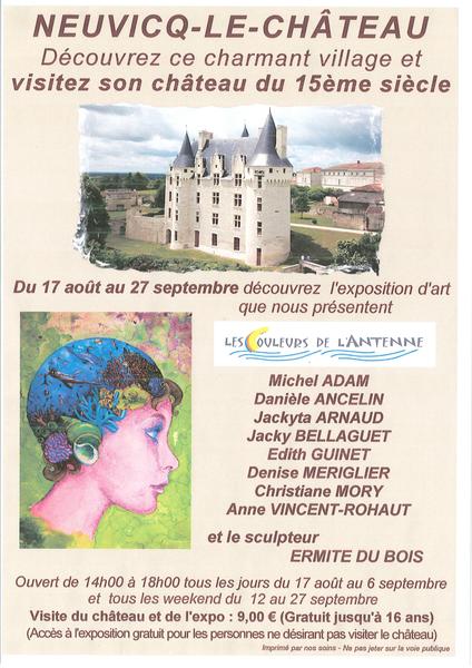 Exposition d'art - Château de Neuvicq