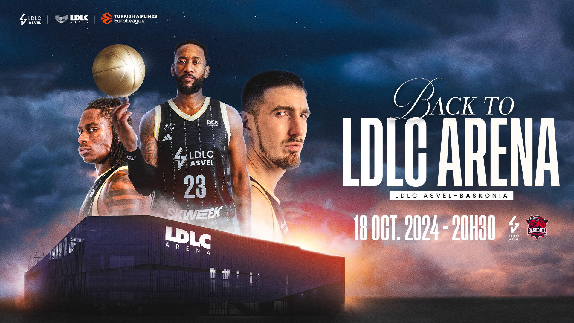 LDLC ASVEL - BASKONIA