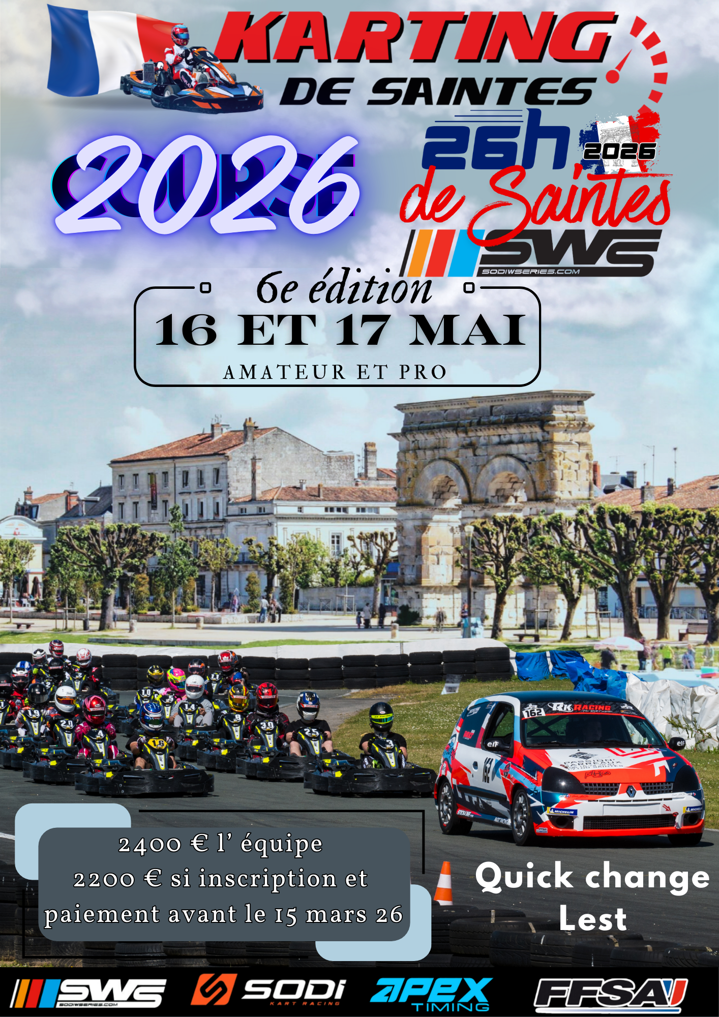 26H du Karting de Saintes
