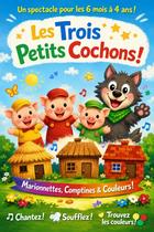 Les trois petits cochons !_Grenoble