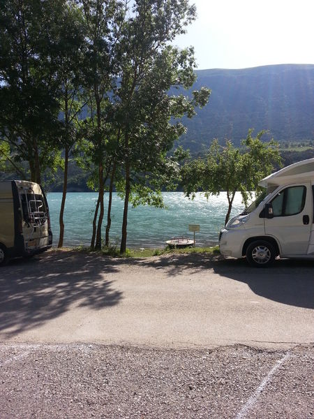 Aire d'accueil camping-cars - Treffort - Lac de Monteynard