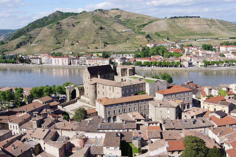 Vue d'ensemble Tournon sur Rhône