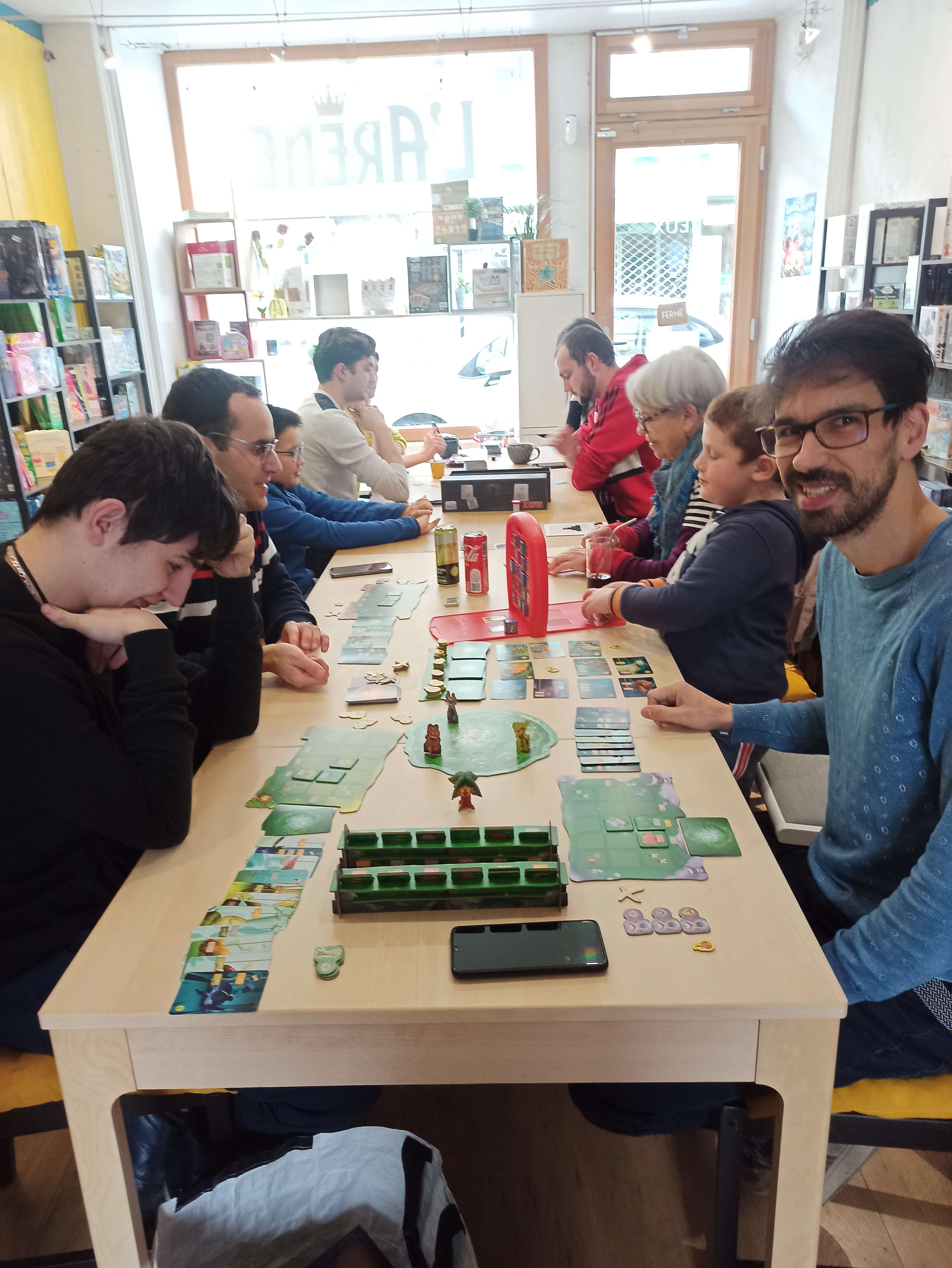 Soirée jeux de société