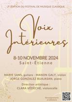 2è festival Voix intérieures - Masterclass Le 8 nov 2024