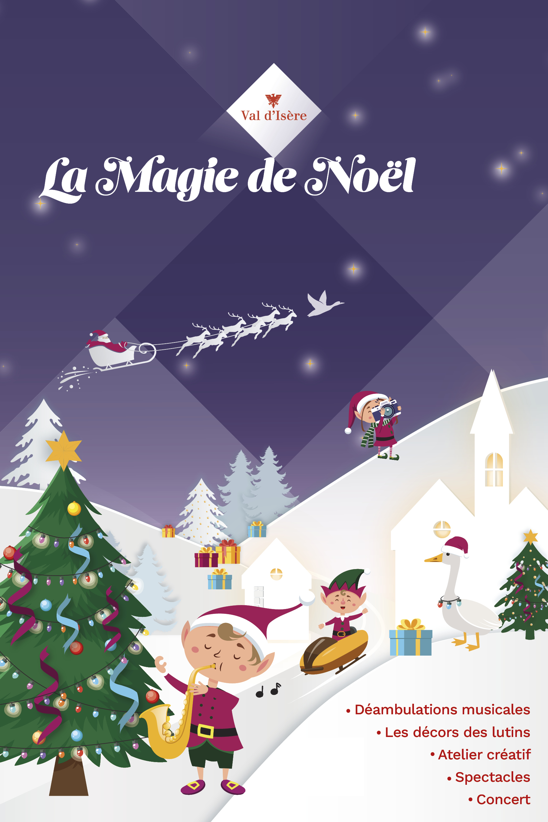 La Magie de Noel à Val d'Isère