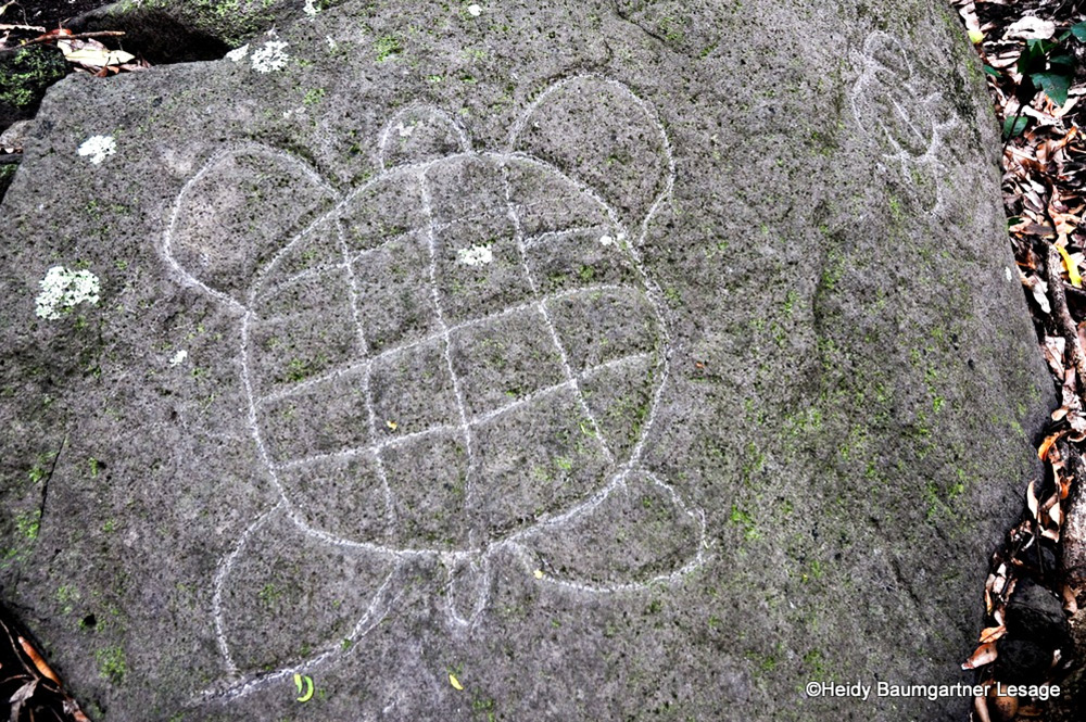 Pétroglyphes de Haranae à Maupiti