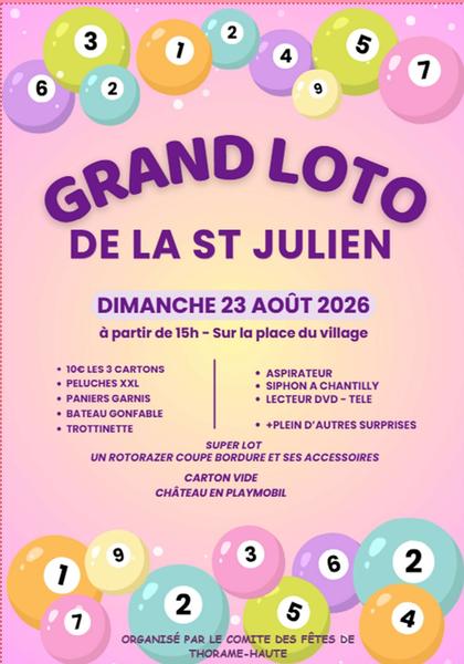 Loto du Comité des fêtes