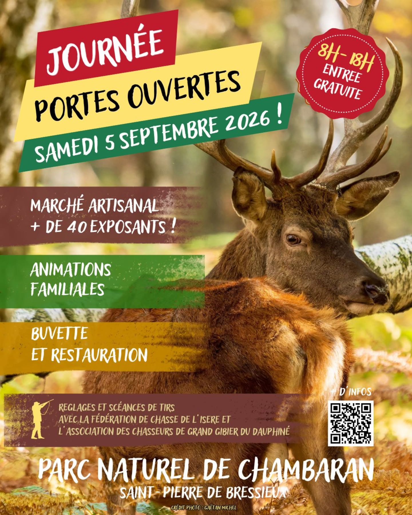 Journée portes ouvertes au Parc de Chambaran_Saint-Pierre-de-Bressieux