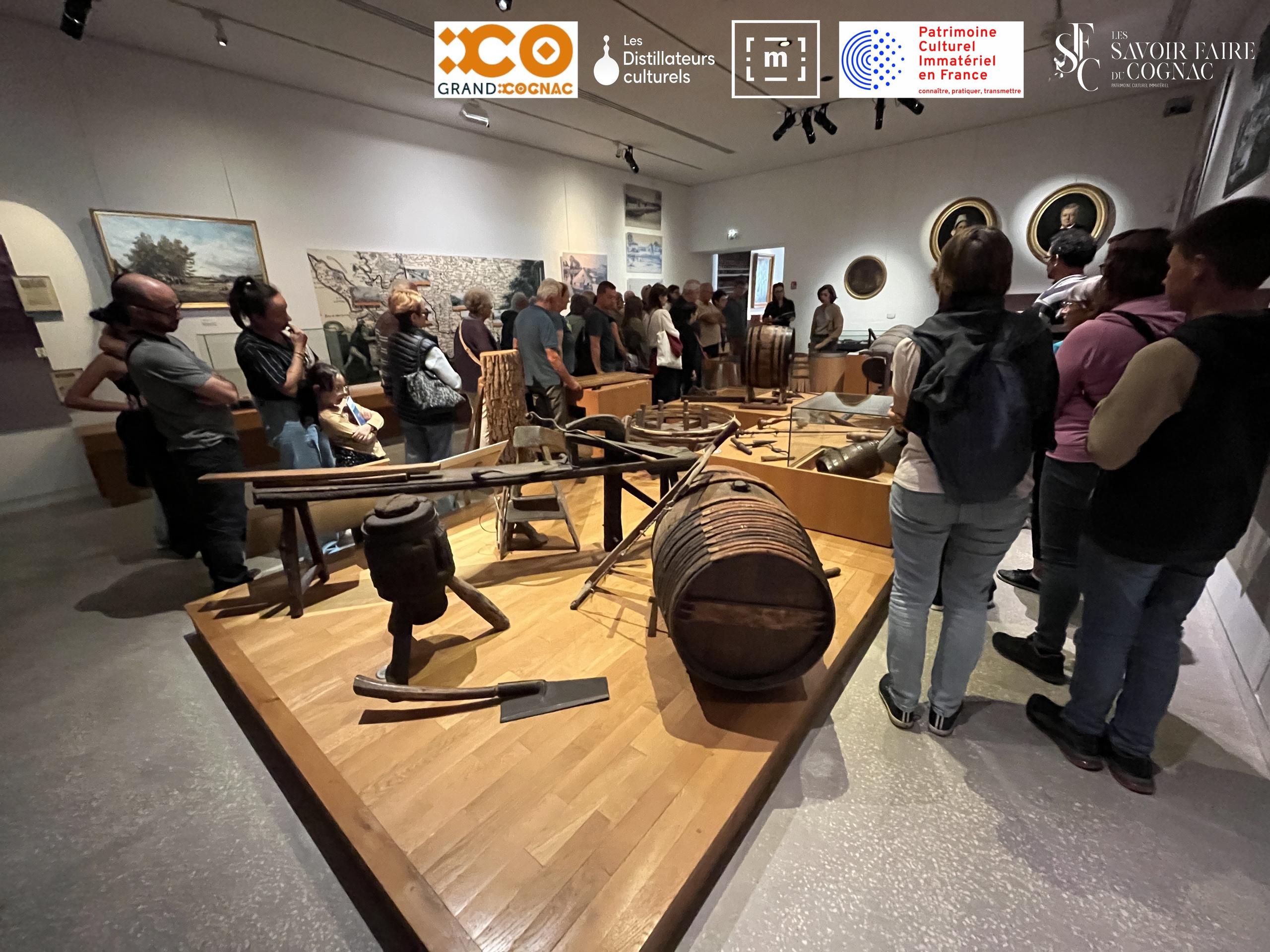 Nuit européenne des musées I Du cuivre, du bois et du verre : les contenants du cognac, entre matière et savoir-faire