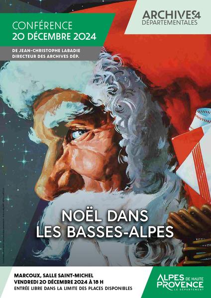 Conférence : Noël dans les Basses-Alpes Le 20 déc 2024