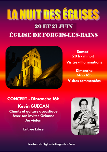La Nuit des Églises à Forges-les-Bains