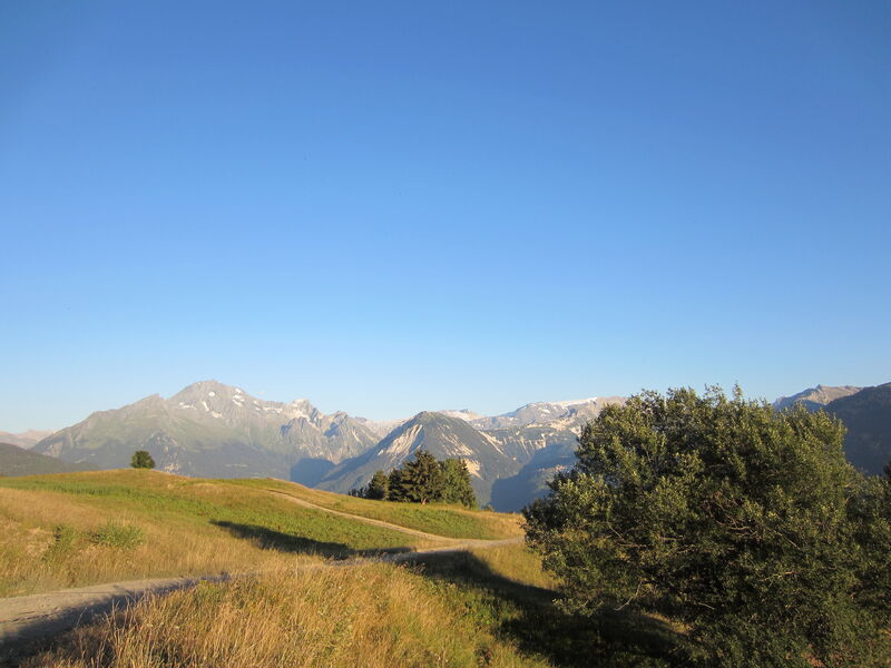 Itinéraire VAE - Croix de Feissons - Bozel - Feissons sur Salins