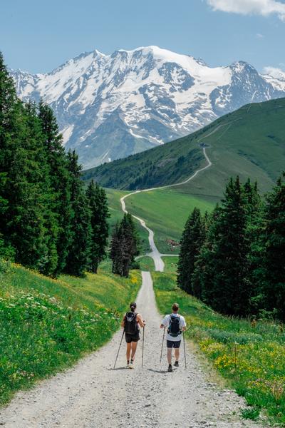 Le Mont Joly au départ du Mont d'Arbois